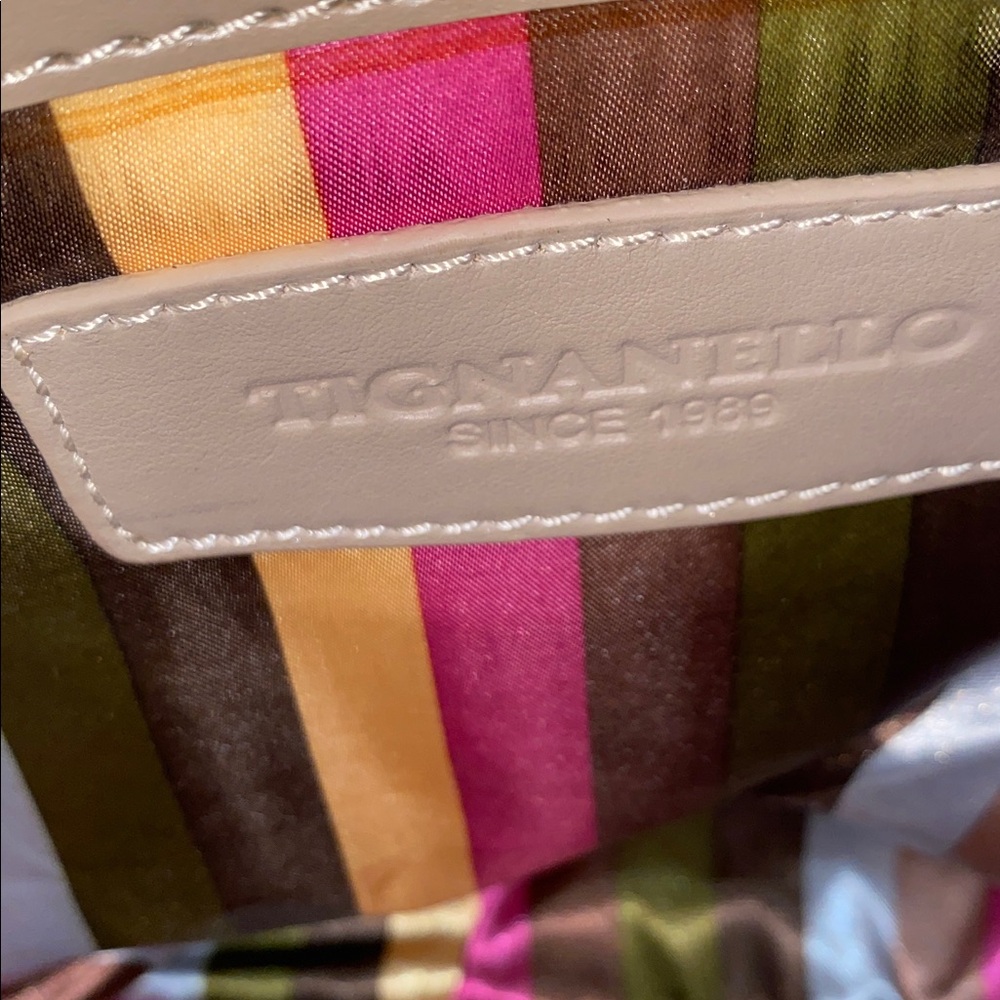 Tiganello Leather Hobo Shoulder Bag - Picture 11 of 13